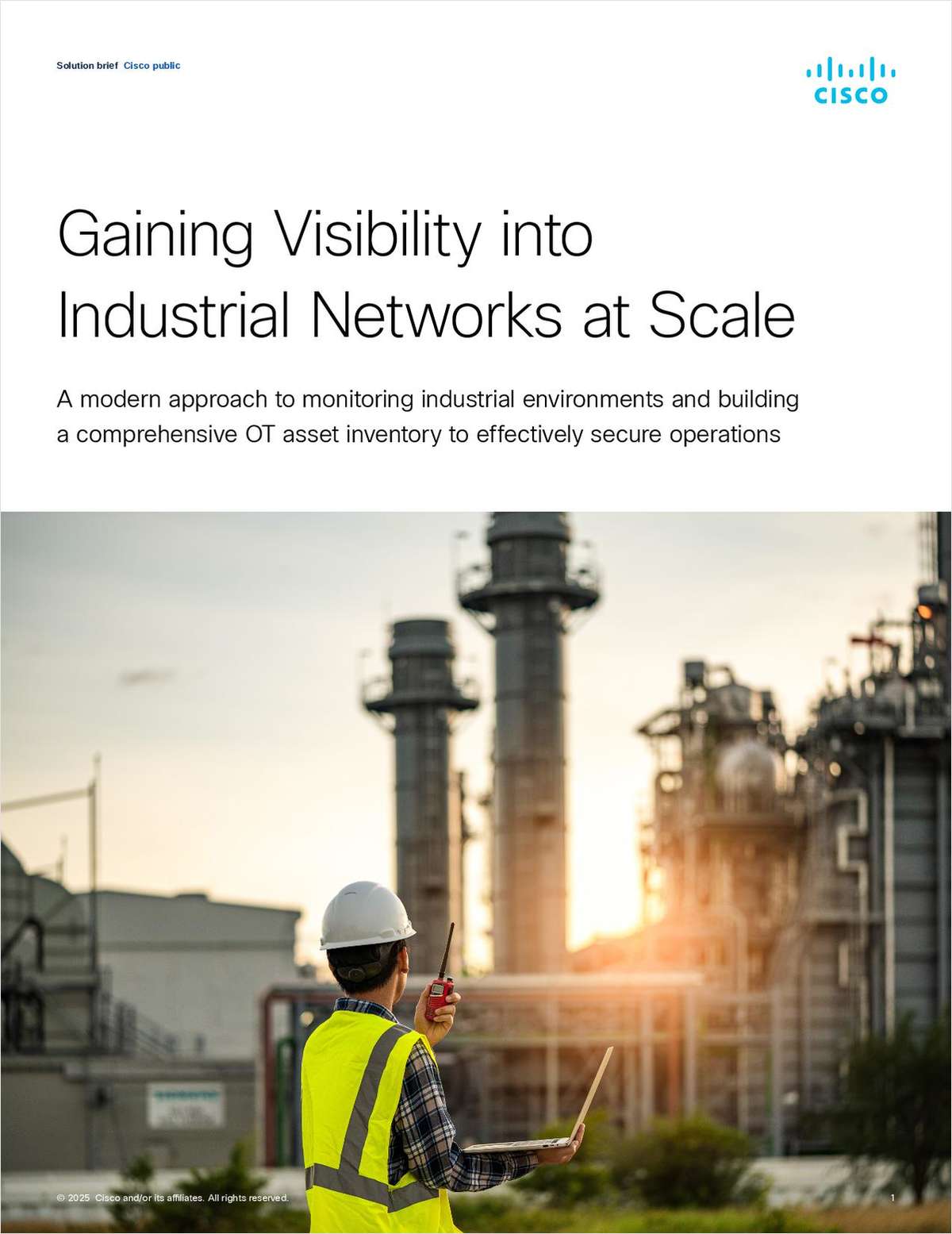 Gaining visibility into industrial networks at scale solution brief
