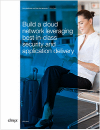 Build a Cloud Network Leveraging Best-in-Class Security and App Delivery