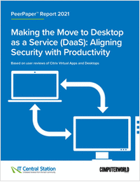 Making the Move to Desktops as a Service: Aligning Security with Productivity