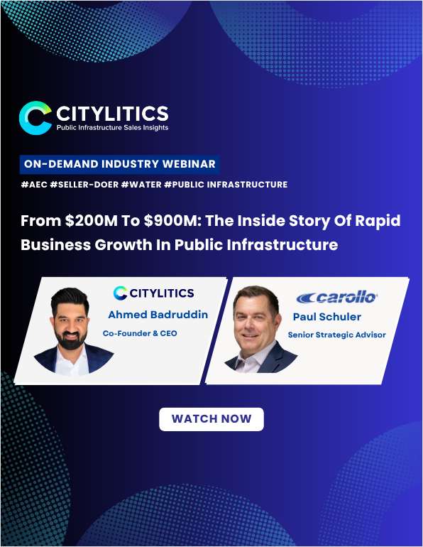 From 200M to 900M: The Inside Story Of Rapid Business Growth In Public Infrastructure