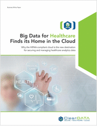 Big Data for Healthcare Finds its Home in the Cloud