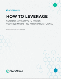 How to Leverage Content Marketing to Power Your B2B Marketing Automation Funnel