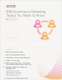 B2B Ecommerce Marketing Tactics You Need To Know In 2021/22