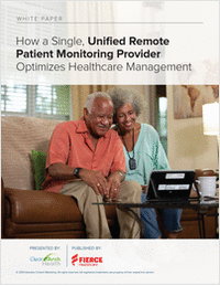 How a Single, Unified Remote Patient Monitoring Provider Optimizes Healthcare Management