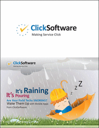 It's Raining, It's Pouring, Are Your Field Techs Snoring?