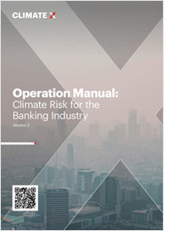 Operation Manual: Climate Risk for the Banking Industry