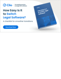 Switching Legal Software Checklist