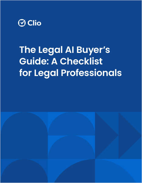 The Legal AI Buyer's Guide