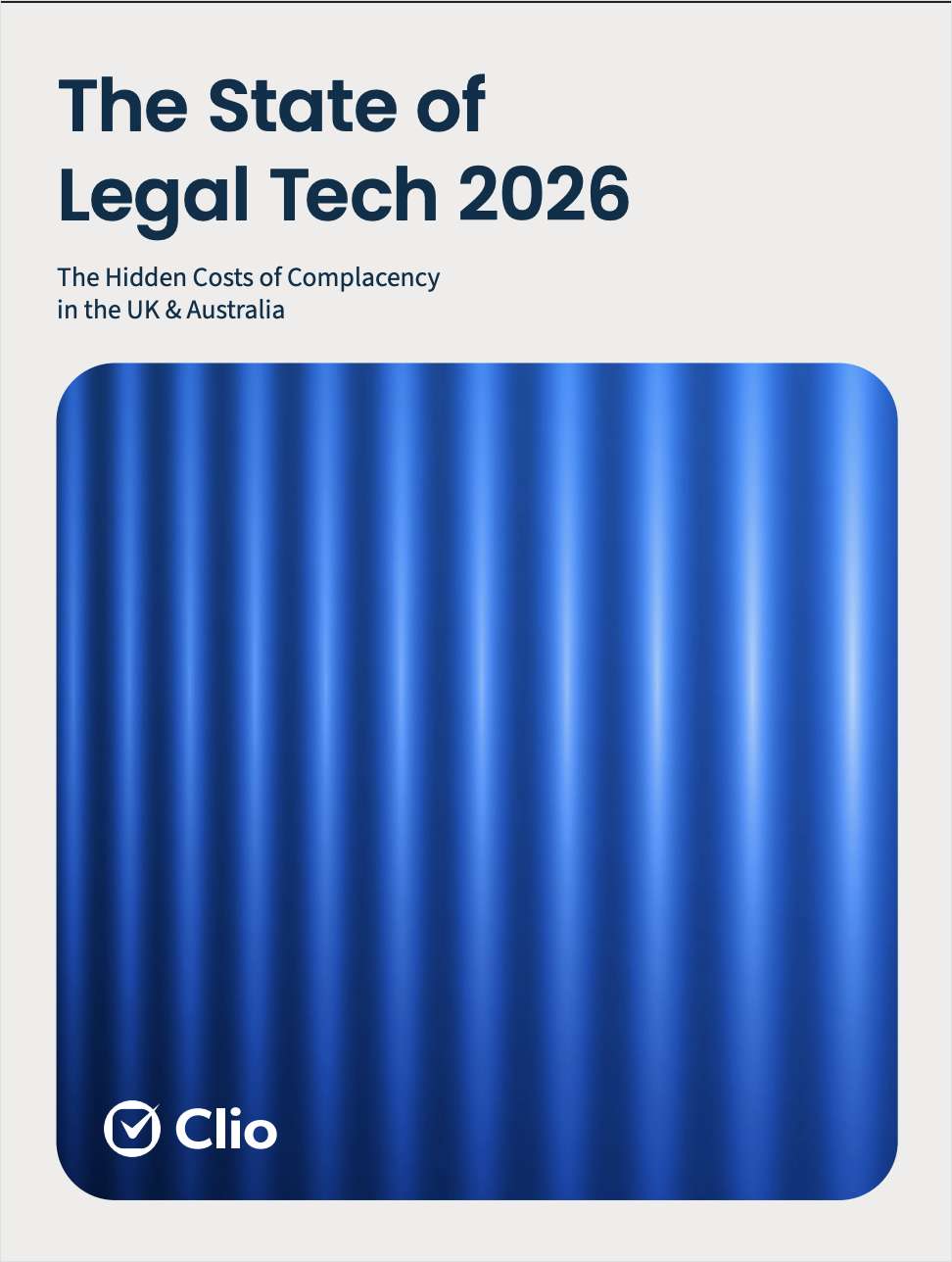 The 2026 State of Legal Tech Report