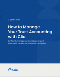 How to Manage your Trust Accounting with Clio