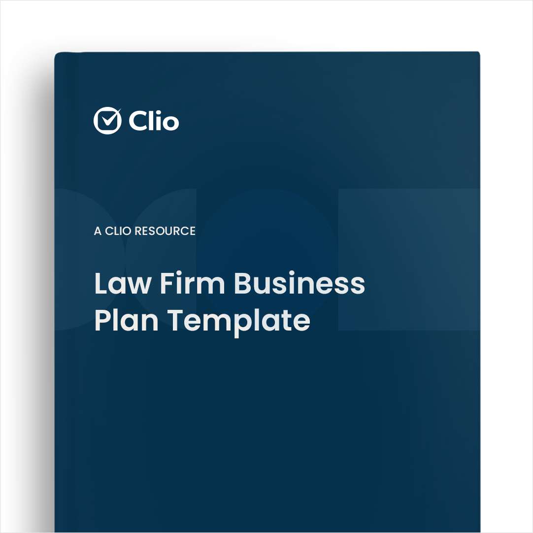 Clio: Free Law Firm Business Plan Template