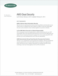 AWS Cloud Security Report for Risk & Security Professionals
