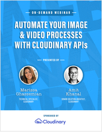 Automate Your Image & Video Processes With Cloudinary APIs