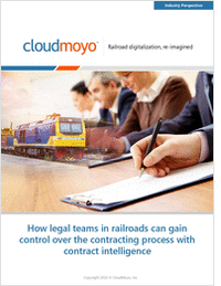 How Legal Teams in Railroads Can Gain Control Over the Contracting Process With Contract Intelligence
