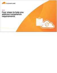Four steps to help you address compliance requirements