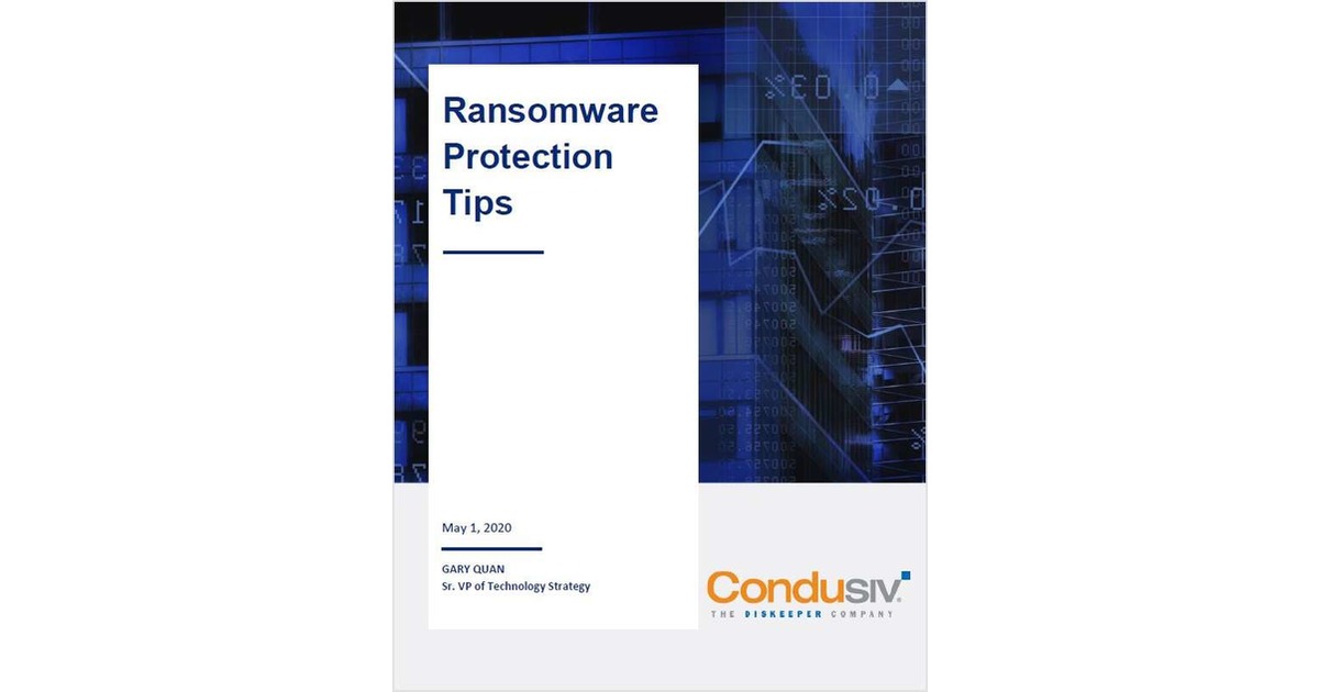 Ransomware Protection Tips