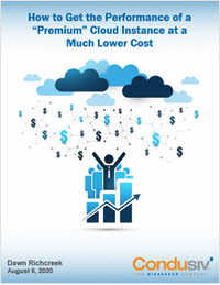 How to Get the Performance of a 'Premium' Cloud Instance at Much Lower Cost