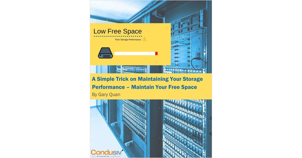 A Simple Trick on Maintaining Your Storage Performance ...