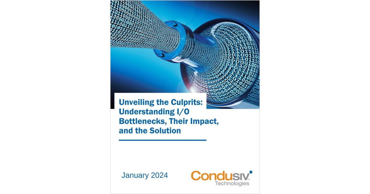 Unveiling the Culprits: Understanding I/O Bottlenecks, Their Impact, and the DymaxIO Solution