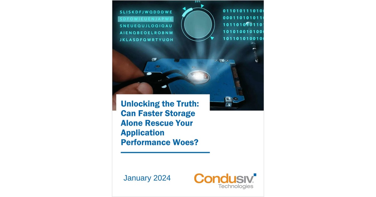 Unlocking the Truth: Can Faster Storage Alone Rescue Your Application Performance Woes?