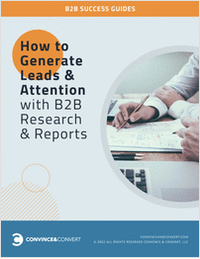 How to Generate Leads & Attention with B2B Research & Reports