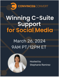 Winning C-Suite Support for Social Media