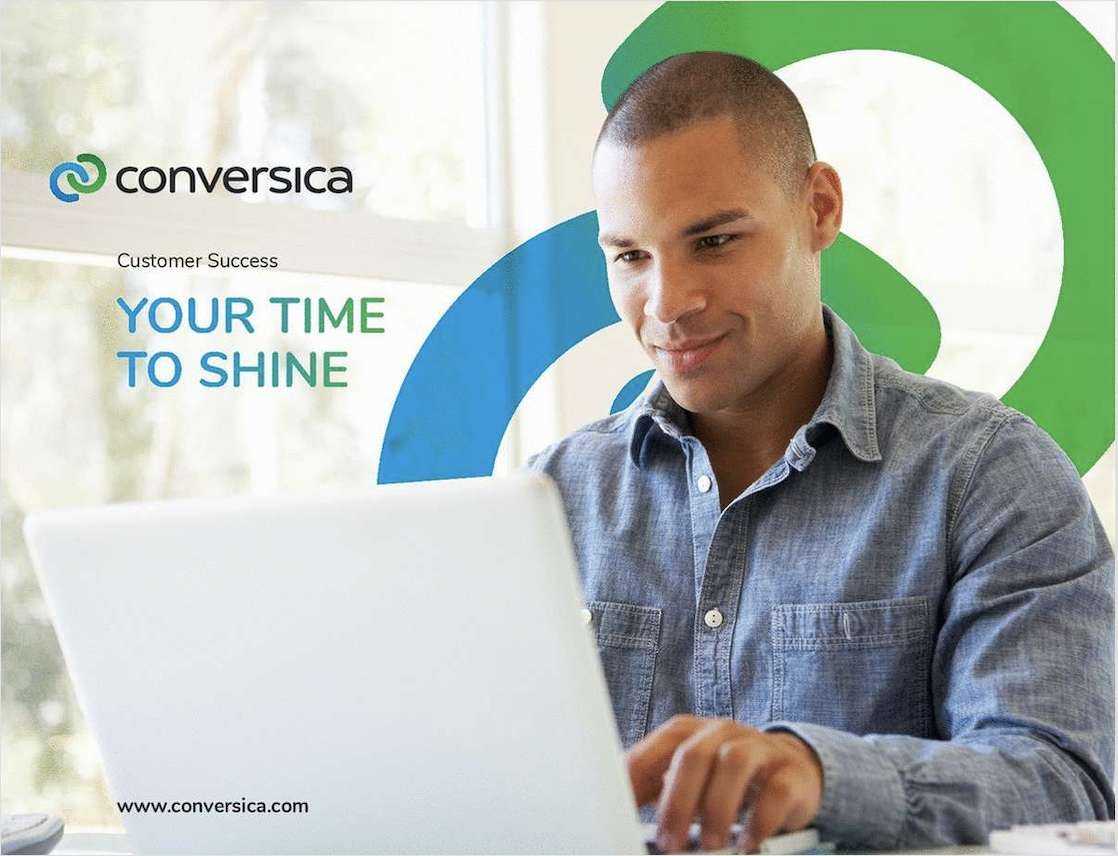Customer Success, It's Your Time to Shine
