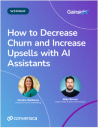 How to Decrease Churn and Increase Upsells with AI Assistants