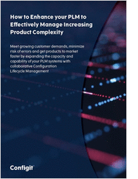 Enhance your PLM to Effectively Manage Increasing Product Complexity