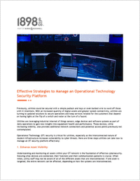 Effective Strategies to Manage an Operational Technology Security Platform
