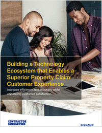 Building a Technology Ecosystem that Enables a Superior Property Claim Customer Experience