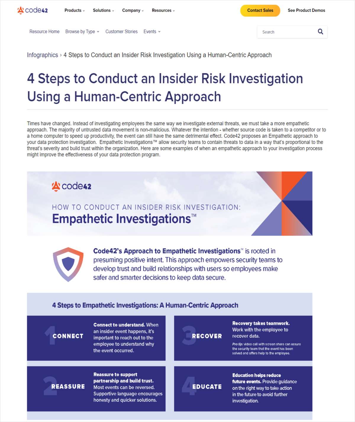 4 Steps to Conduct an Insider Risk Investigation Using a Human-Centric Approach