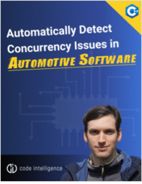 Detect Concurrency Issues in Automotive Software