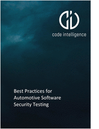 Best Practices for Automotive Software Security Testing [Fact Sheet]