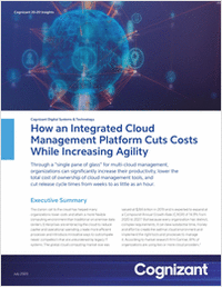 How an Integrated Cloud Management Platform Cuts Costs While Increasing Agility