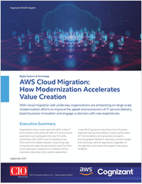 AWS Cloud Migration: How Modernization Accelerates Value Creation