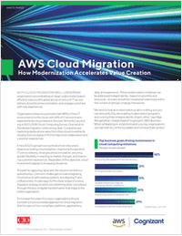 AWS Cloud Migration: How Modernization Accelerates Value Creation
