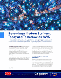 Become a Modern Business, Today and Tomorrow, on AWS