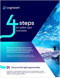 4 Steps to Sales Ops Success