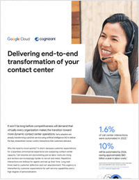 Delivering end-to-end transformation of your contact center
