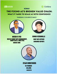 WEBINAR The Fixing AI's Broken Value Chain: What It Takes to Scale AI with Confidence