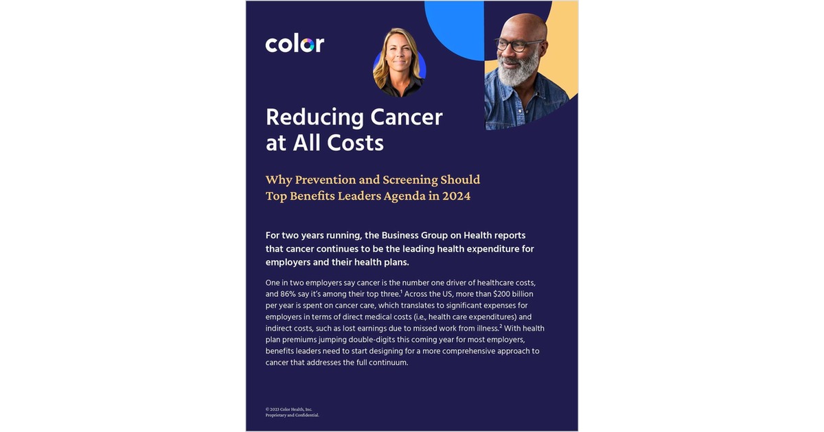 Reducing Cancer at All Costs Why Prevention and Screening Should Top