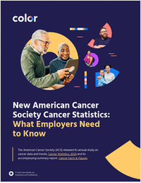New American Cancer Society Cancer Statistics: What Employers Need to Know