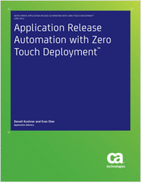 Application Release Automation with Zero-Touch Deployment