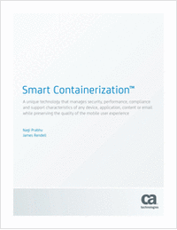 Smart Enterprise Mobility Solutions are Powered by Smart Containerization™