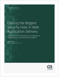 Closing the Biggest Security Hole in Web Application Delivery
