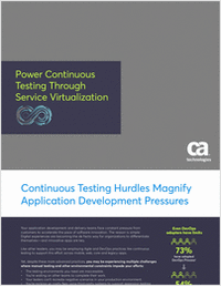 Power Continuous Testing through Service Virtualization