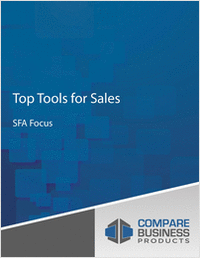 Top Tools for Sales: SFA Focus