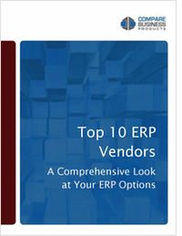 The Top Ten ERP Vendors