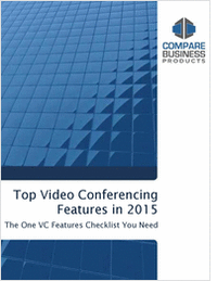 Top Video Conferencing Features in 2015